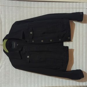 Black Banana Republic Denim Jean Jacket, Size Medium